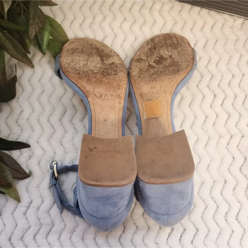 ALEXANDRE BIRMAN BLOCK HEEL ROPE SANDAL SIZE 40 (9.5)